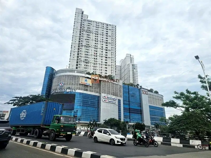 DISEWA CEPAT SIAP HUNI 2BR DI SEASON CITY GROGOL SELANGKAH KE MALL
