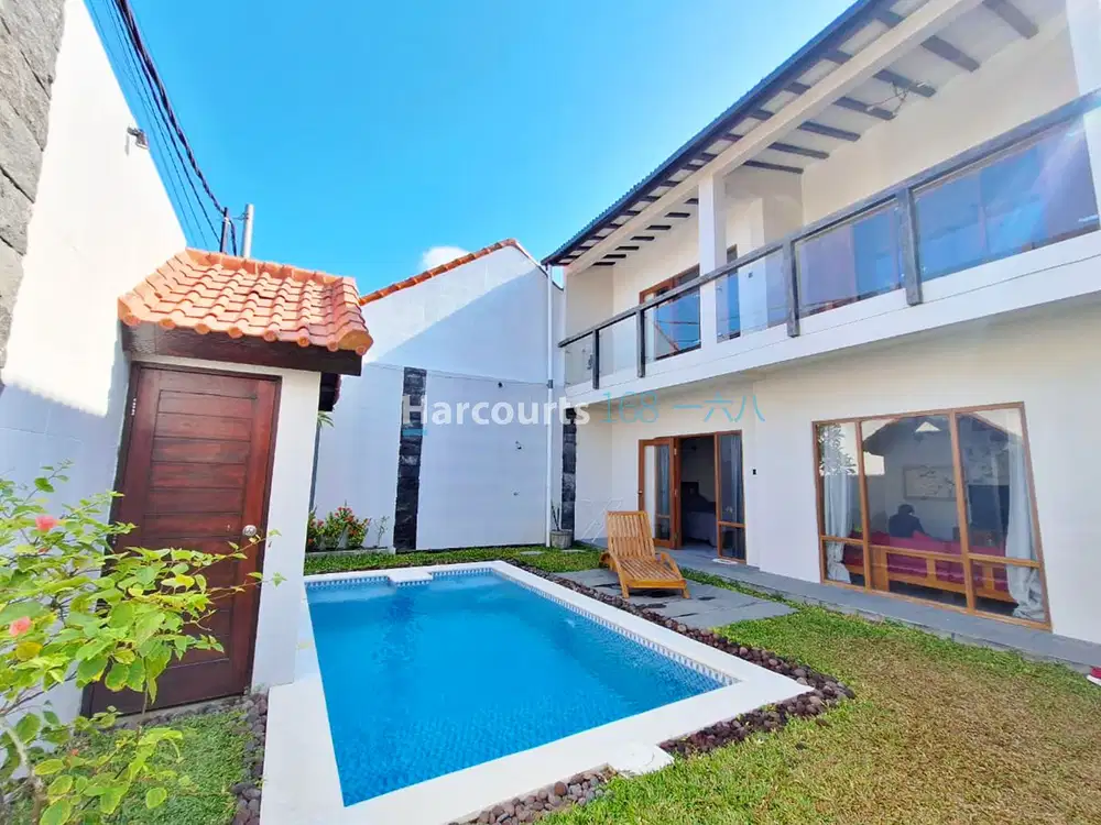 Villa Minimalis Modern yang Nyaman dan Tenang, Dekat Sanur