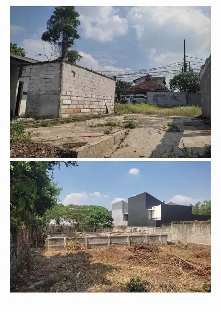 Disewakan Kavling Komersial Strategis Jl.Raya Jombang Bintaro