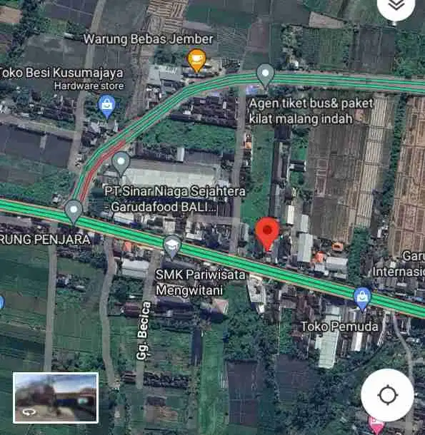 DI JUAL TANAH PREMIUM PINGGIR JALAN UTAMA MENGWI BYPASS