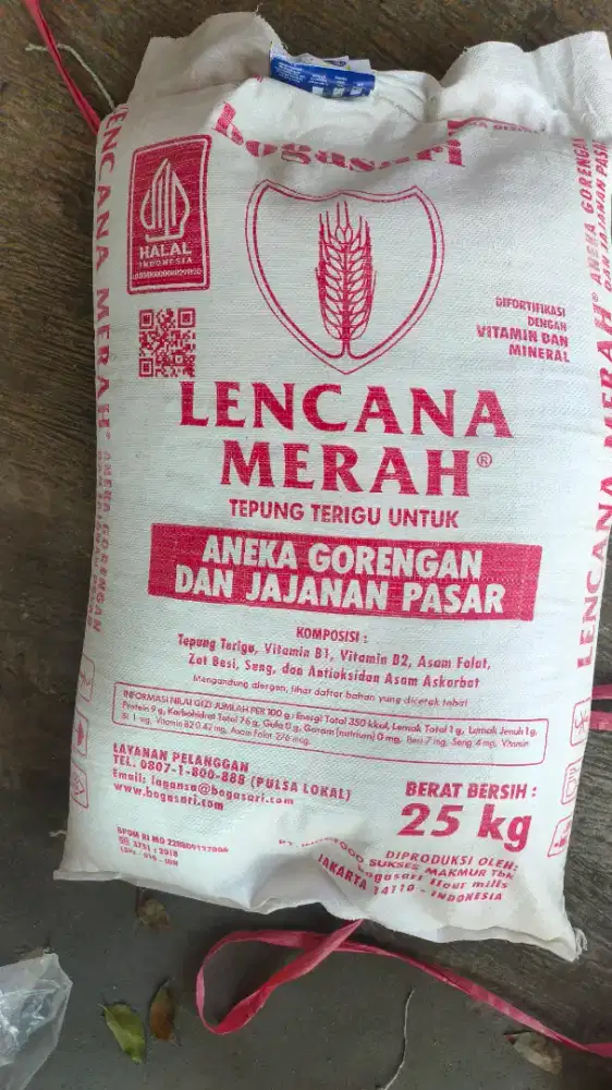 Tepung Terigu Lencana Merah 25kg
