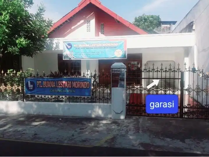 Rumah Dijual di Klaten Utara Jawa Tengah via Solo Yogyakarta