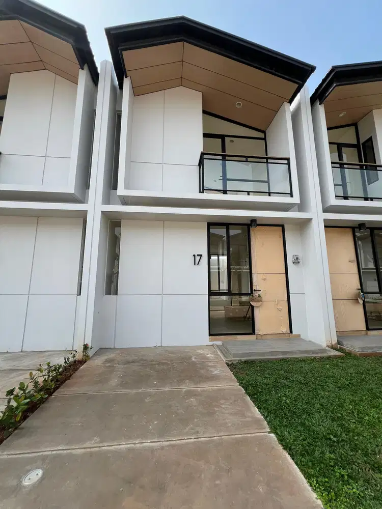 Sewa murah Rumah baru 2 kamar furnish Cendana Clover, Lippo Karawaci