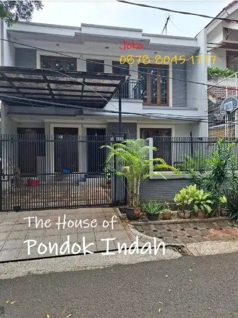 Rumah 2 Lt area sekitar Jl. Pinang Perak, Pondok Indah