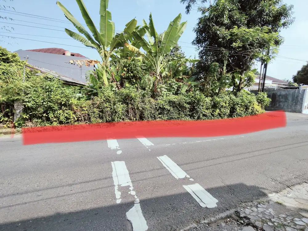 Tanah kosong hook jln raya Baturaden Barat Purwokerto