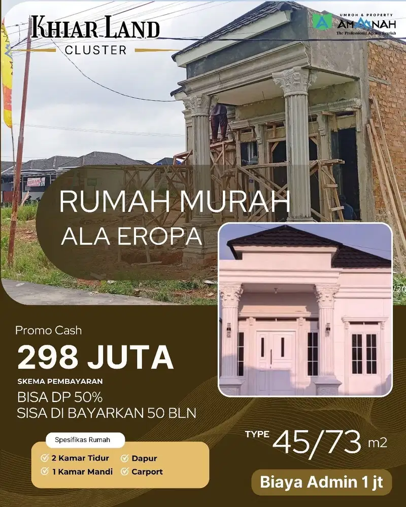 Rumah Murah di Sukarame Bandar Lampung Lokasi strategis