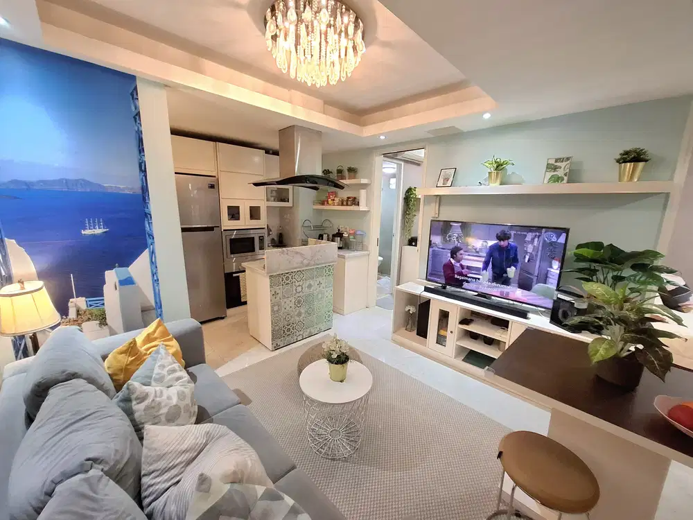 JUAL MURAH 3BR 755JUTA ! APARTEMEN BASSURA CITY FURNISH INVEST/HUNIAN