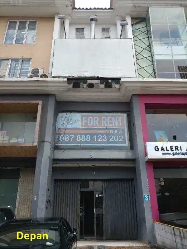 Ruko Radio Dalam 4lantai ex-bank jarang ada