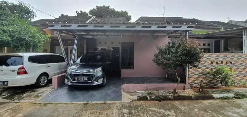 dijual cepat rumah tinggal cluster alam bukit cimanggis