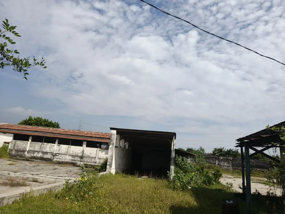 Gudang Plus Lahan Selepan Pagi Murah dan Strategis di Nganjuk