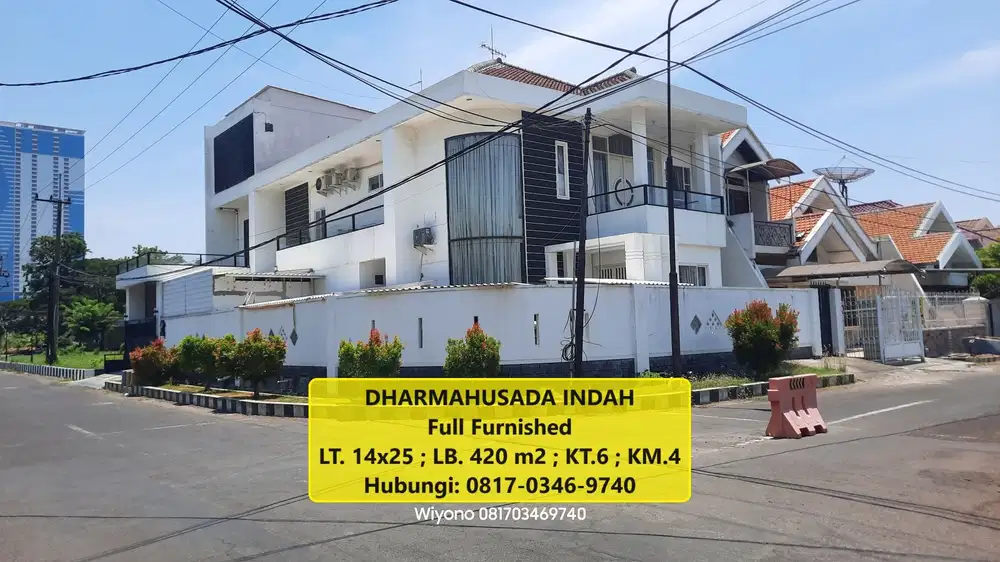 Rumah Dharmahusada Indah Minimalis Full Furnished Ada 5 kamar tidur