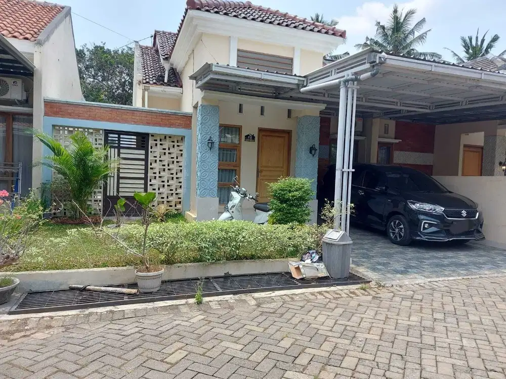 Dijual Rumah Kontemporer Etnis Batik Kawung, 6 Menit Alun-alun Pwt