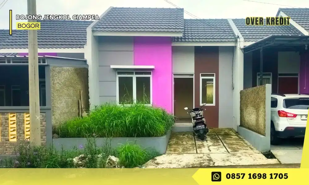 Over Kredit Murah 23 JT Rumah dkt Kampus IPB di Geriya Selaras Ciampea