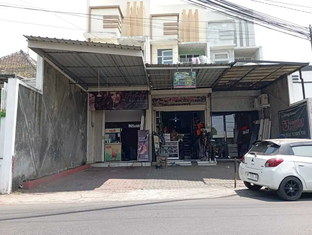 DIJUAL MURAH RUKO DI JALAN RAYA HAMID RUSDI, BUNUL, KOTA MALANG