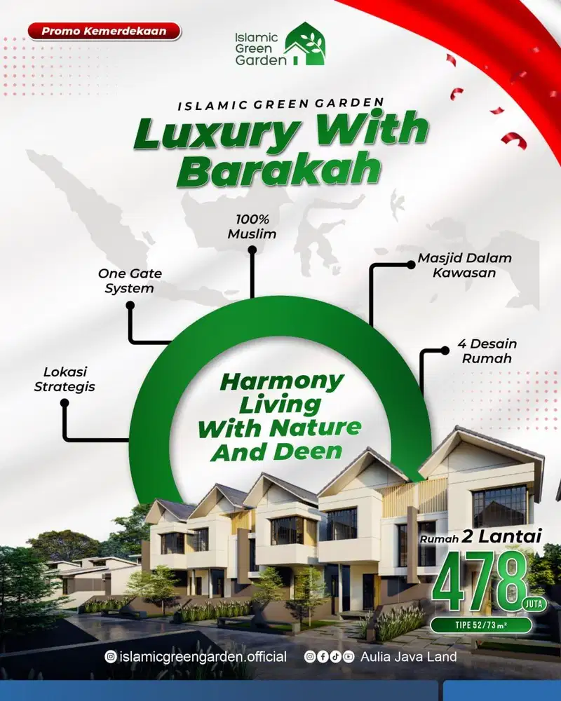 Rumah Baru 2 Lantai di Perumahan Dekat RS Kampus Unisba Bandung Timur