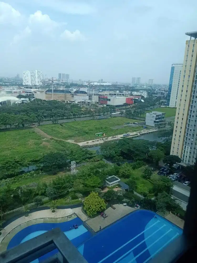 disewa studio tahunan bulanan apartemen springlake Summarecon Bekasi
