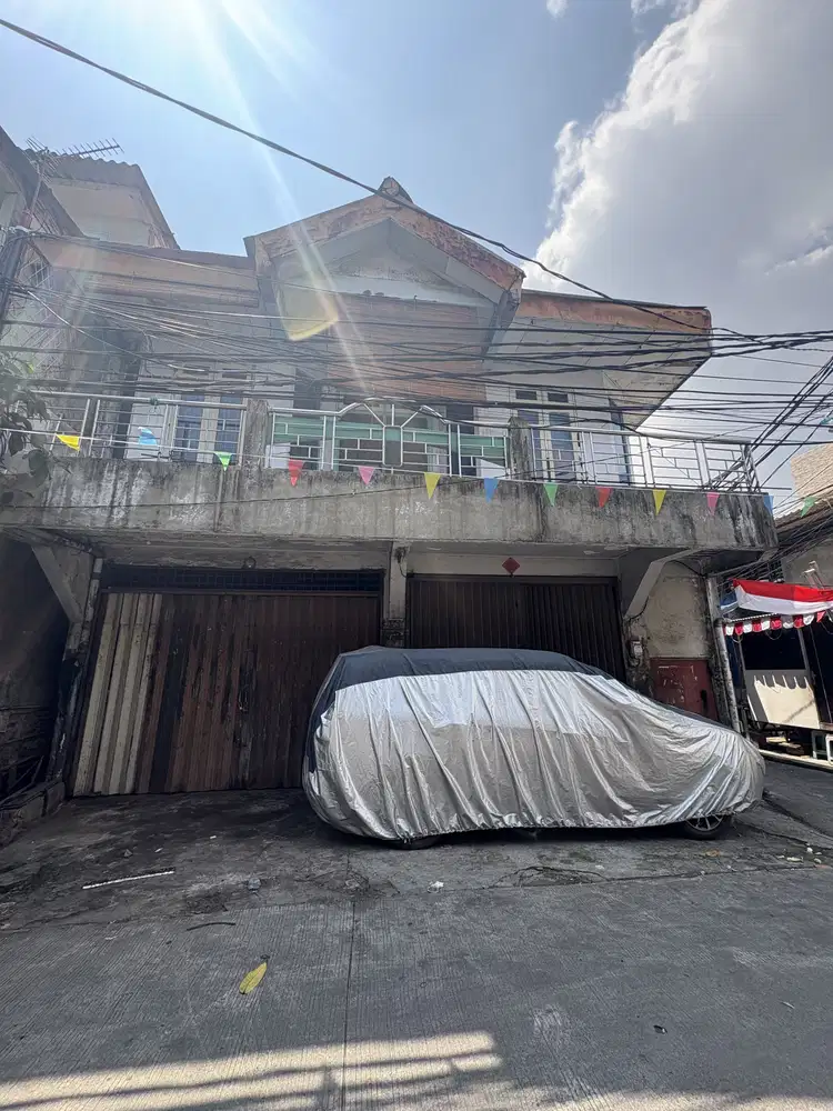 RUMAH TUA HITUNG TANAH SAJA DI TELUK GONG SELATAN (FAJAR ALADIN) JAKAR
