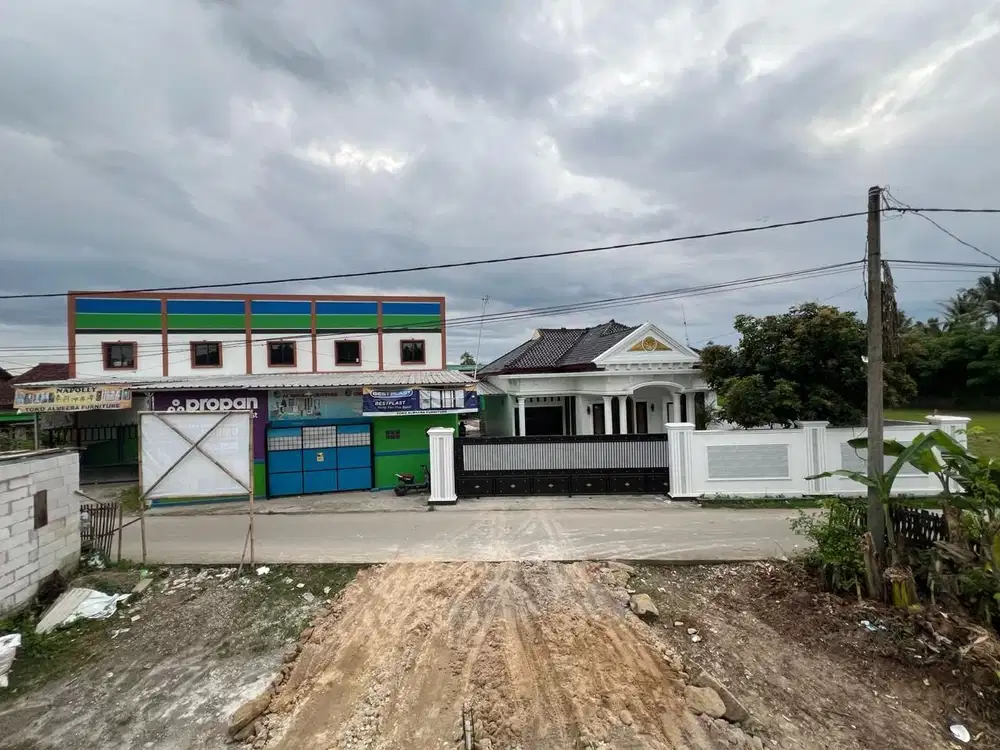 Jual usaha matrial dan rumah mewah sangat potensi