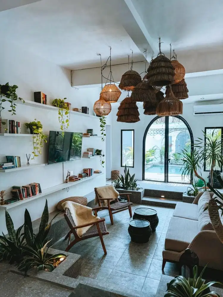 4 Bedrooms Luxury Villa In Beachside Sanur Yearly Rent Furnished