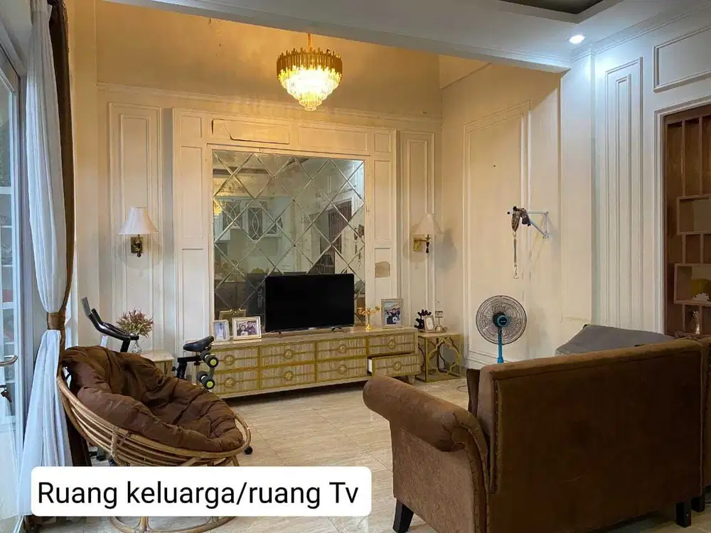 Dijual Rumah Mewah di Cluster Adara – 5KT, Full Furnish, Harga Nego