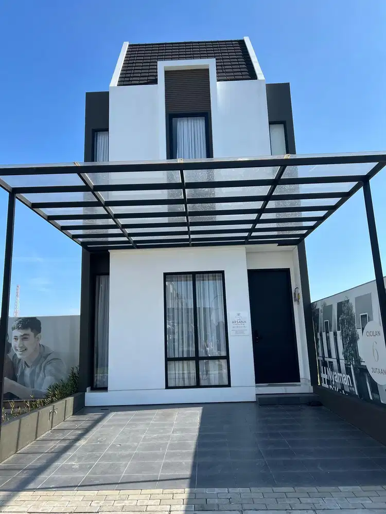 Rumah tengah Kota dekat Kampus Jl Abdul Kadir Makassar