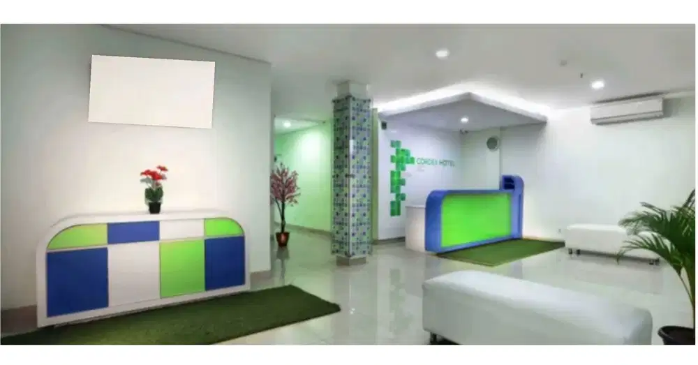 DIJUAL HOTEL BINTANG DI LODAN RAYA ANCOL JAKARTA UTARA,39KAMAR,5LANTAI