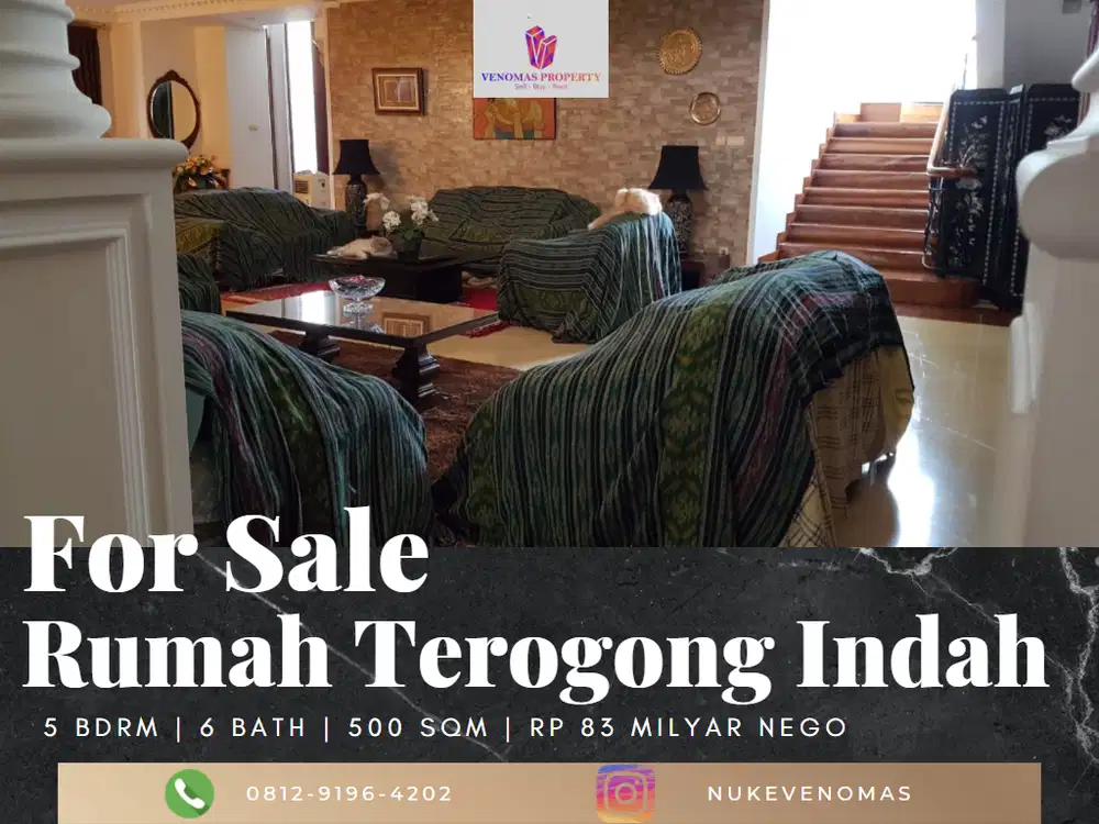 Dijual Rumah Siap Huni Area Terogong Kecil Pondok Indah