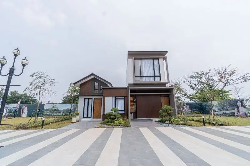 Dijual rumah baru cluster Myztro M 5 fengan huansa danau alami