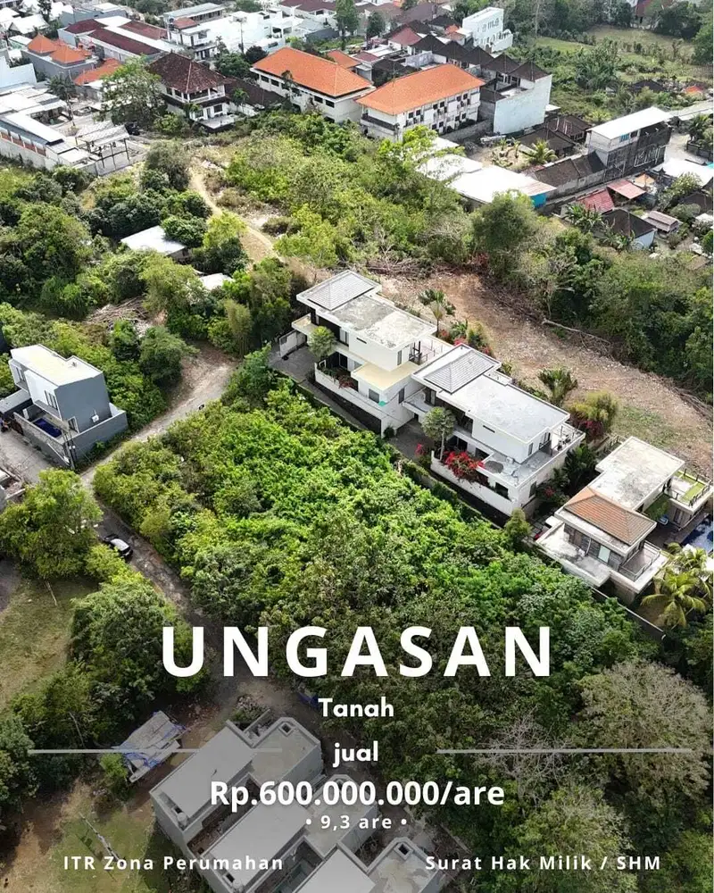 Tanah Ungasan dekat Nourish Cafe Lingkungan Villa Area