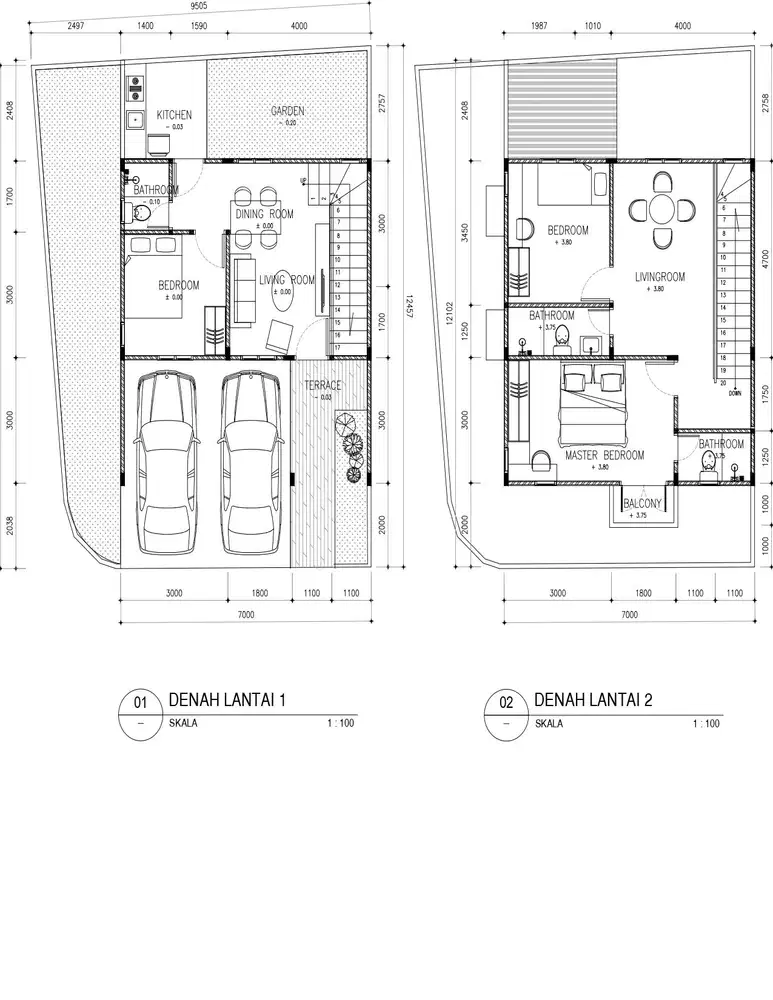 JUAL CEPAT Rumah 2 Lantai Siap Huni di Ciomas Bogor, Harga Nego!