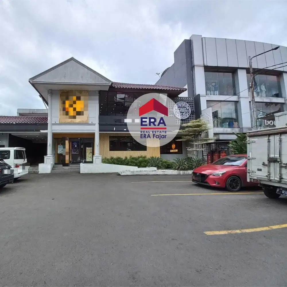 Dijual Ruang Usaha Luas Pinggir Jalan Raya Besar Pajajaran Bogor