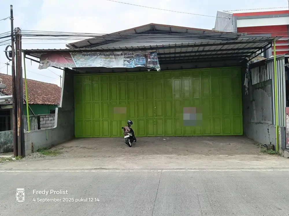 Disewakan Bangunan Toko Cocok Untuk Usaha Bengkel Atau Pertukangan