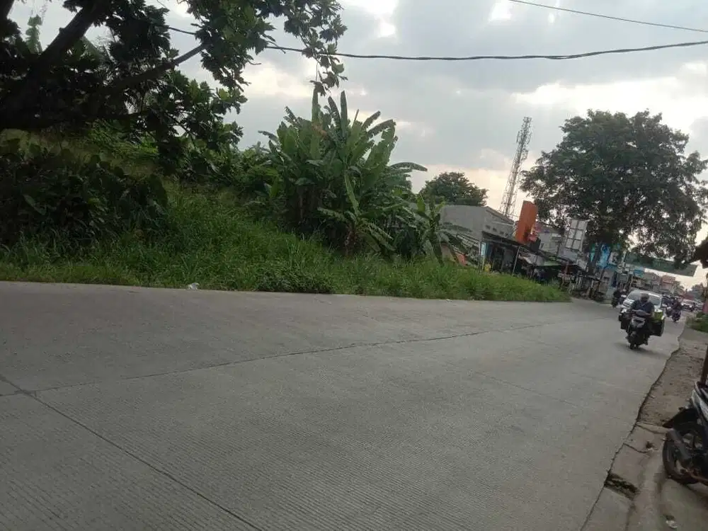Di Sewakan Tanah di Jln Raya Pasar Jengkol Babakan Tangsel