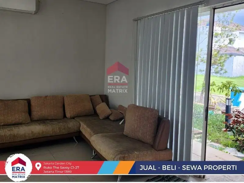 Rumah Minimalis Modern Full Furnished Di Jakarta Garden City