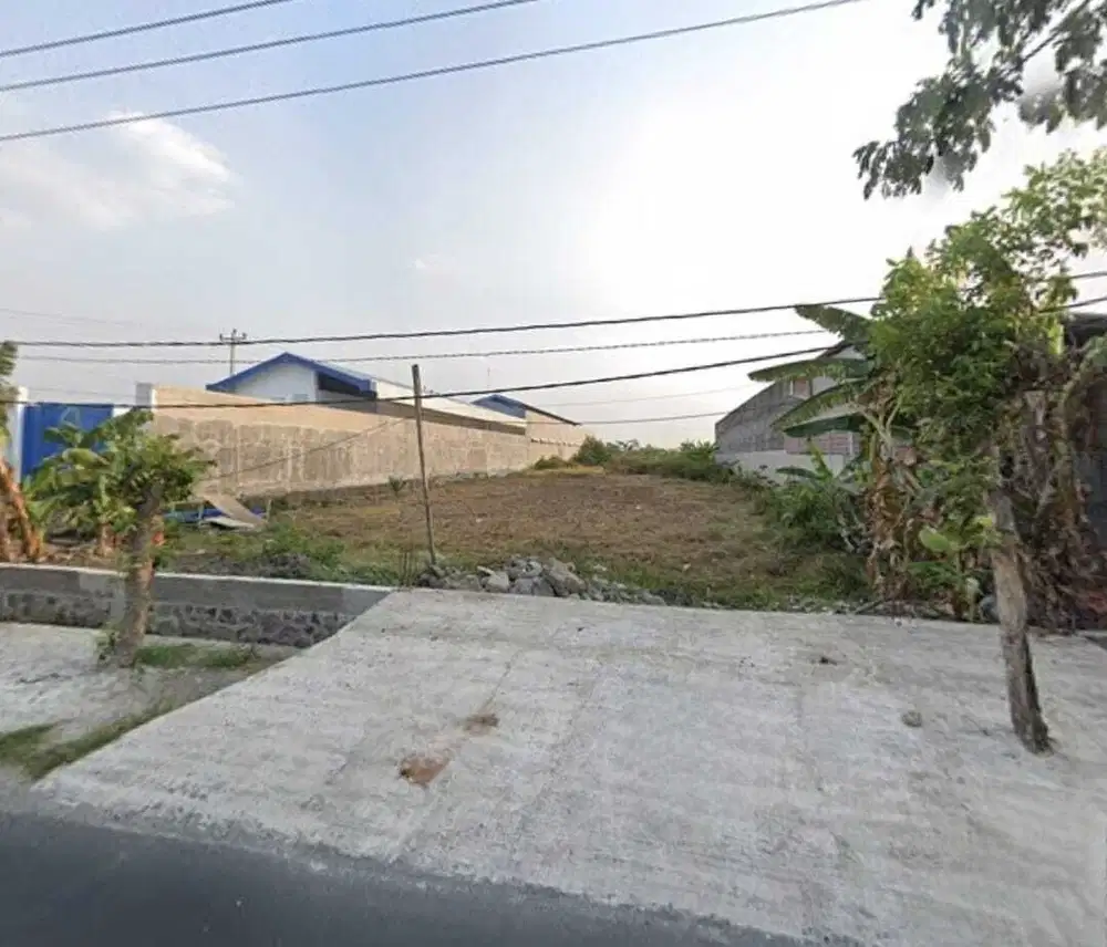 Tanah zona merah untuk industri di kawasan industri karanganyar solo