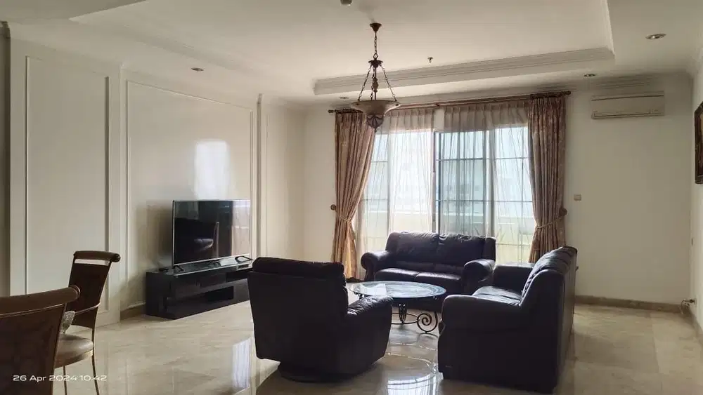 Apartemen Belleza 4BR Type Penthouse Furnished