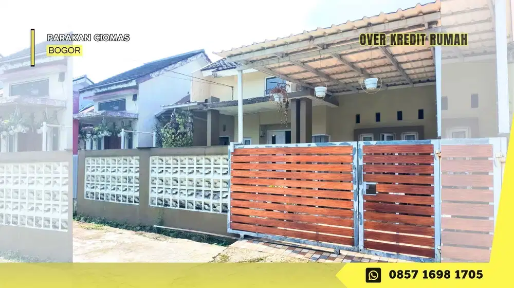 Jual Rumah Parakan Ciomas 8 Menit ke Stasiun Bogor di Gardenia Hills