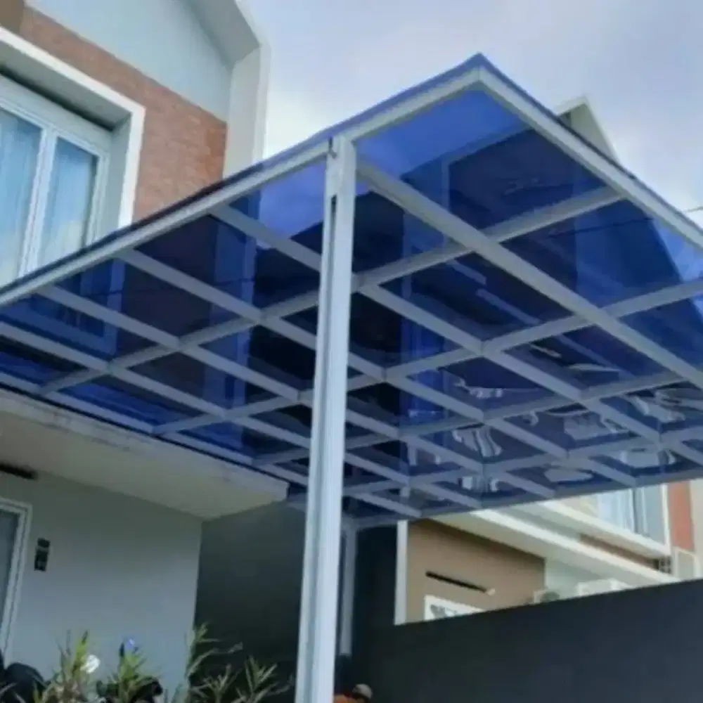 Kanopi solarflat minimalis