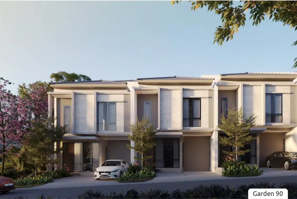 Rumah 2 Lantai view gunung pancar Spring Garden di Sentul City