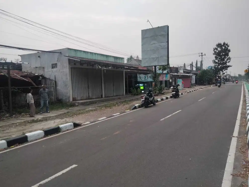 Jual ruko samping kampus pinggir jalan provinsi bisa buat indomart