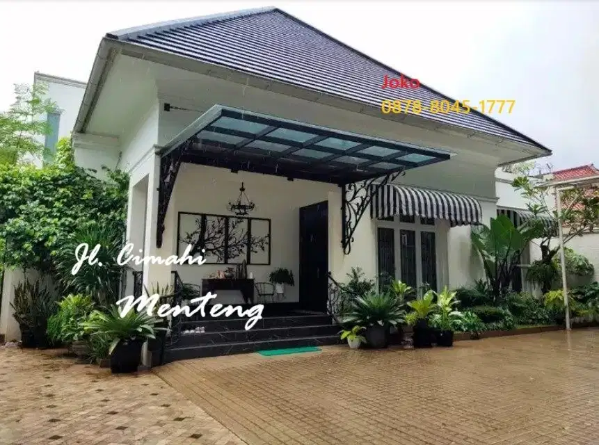 Rumah Mewah area Elit Jl. Cimahi, Menteng, Jakarta Pusat