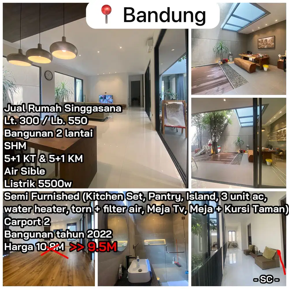 Termurah! Rumah Bagus di Singgasana Bandung