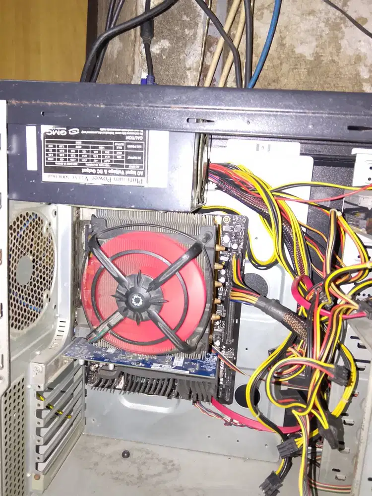 cpu AMD FX 8350 4GHZ fan besar ssd 480