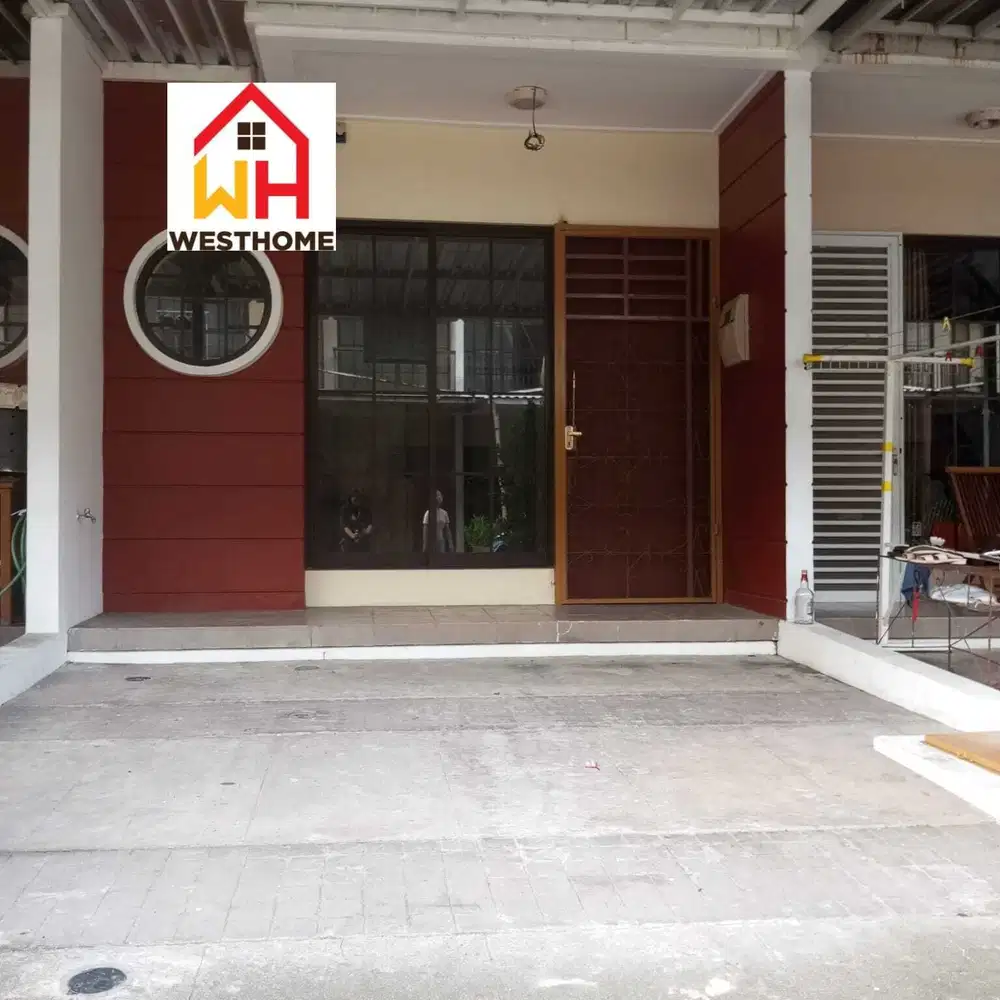 DISEWAKAN RUMAH GREEN VILLAGE GREEN LAKE CITY. SIAP HUNI   TERMURAH