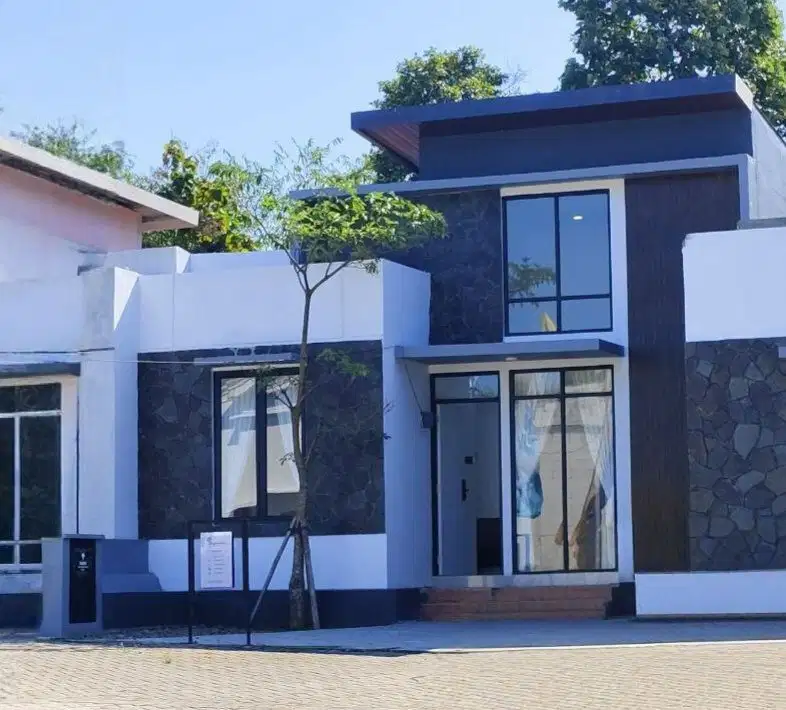 Rumah Modern Tropical Living Cluster Boyolali