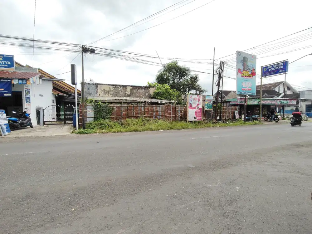 Tanah kosong strategis dekat pasar Bobotsari Purbalingga
