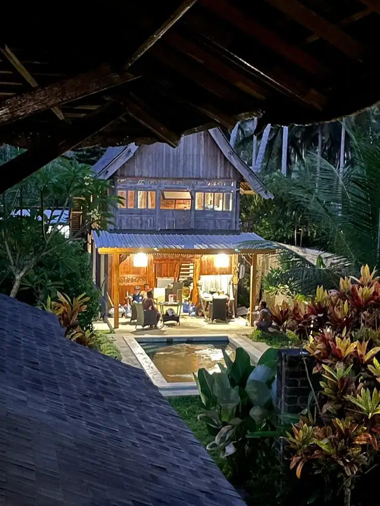 FOR SALE NEW BRAND VILLA BEACH FRONT BALIAN BEACH TABANAN