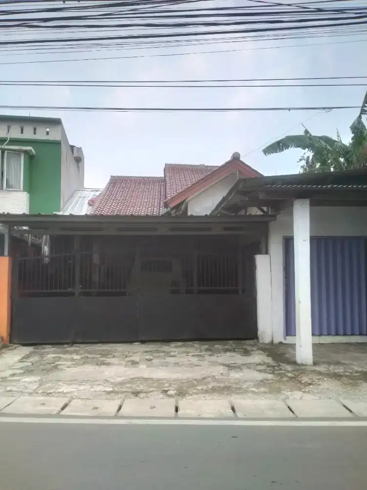 Dijual rumah dan ruko murah pinggir jalan raya pondok aren