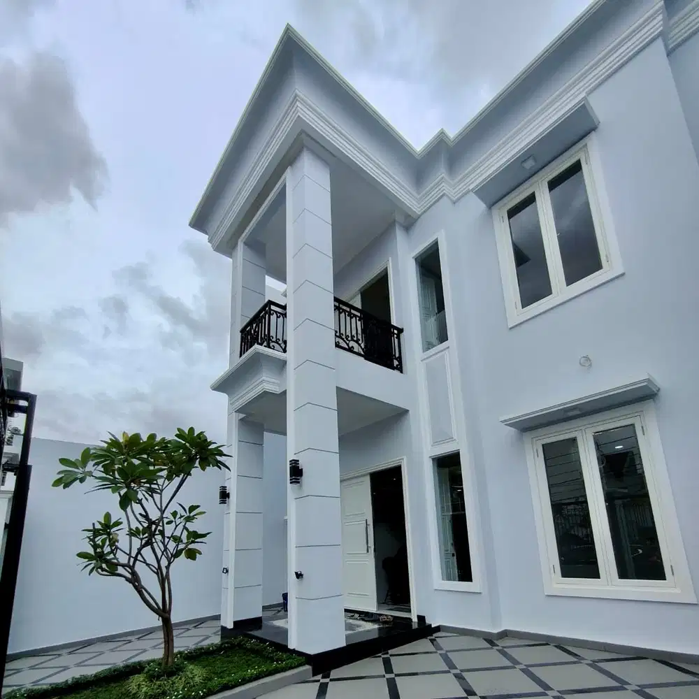 Dijual Rumah Baru Modern American Style 5 KT di Kompleks Duren Sawit