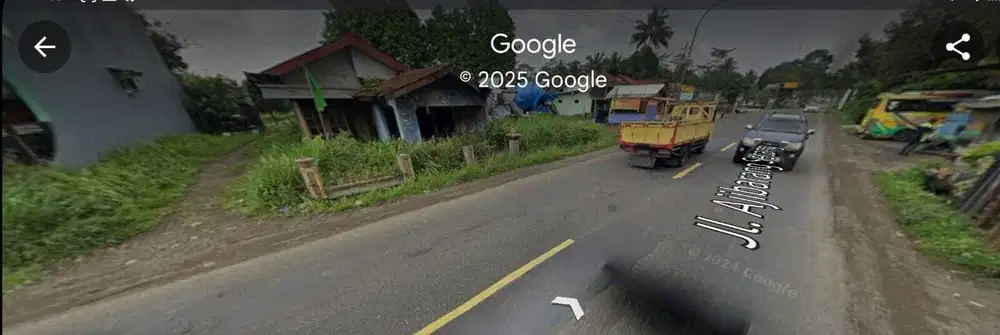 Tanah Jalan Raya Propinsi Purwokerto Ajibarang Banyumas Bonus Bangunan